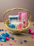 Mixed Gender Reveal Candy Basket - Surprise Celebration